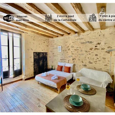 Le Cosy-Chic, 2 Min A Pied Cathedrale , Jacobins Apartment Le Mans Exterior photo